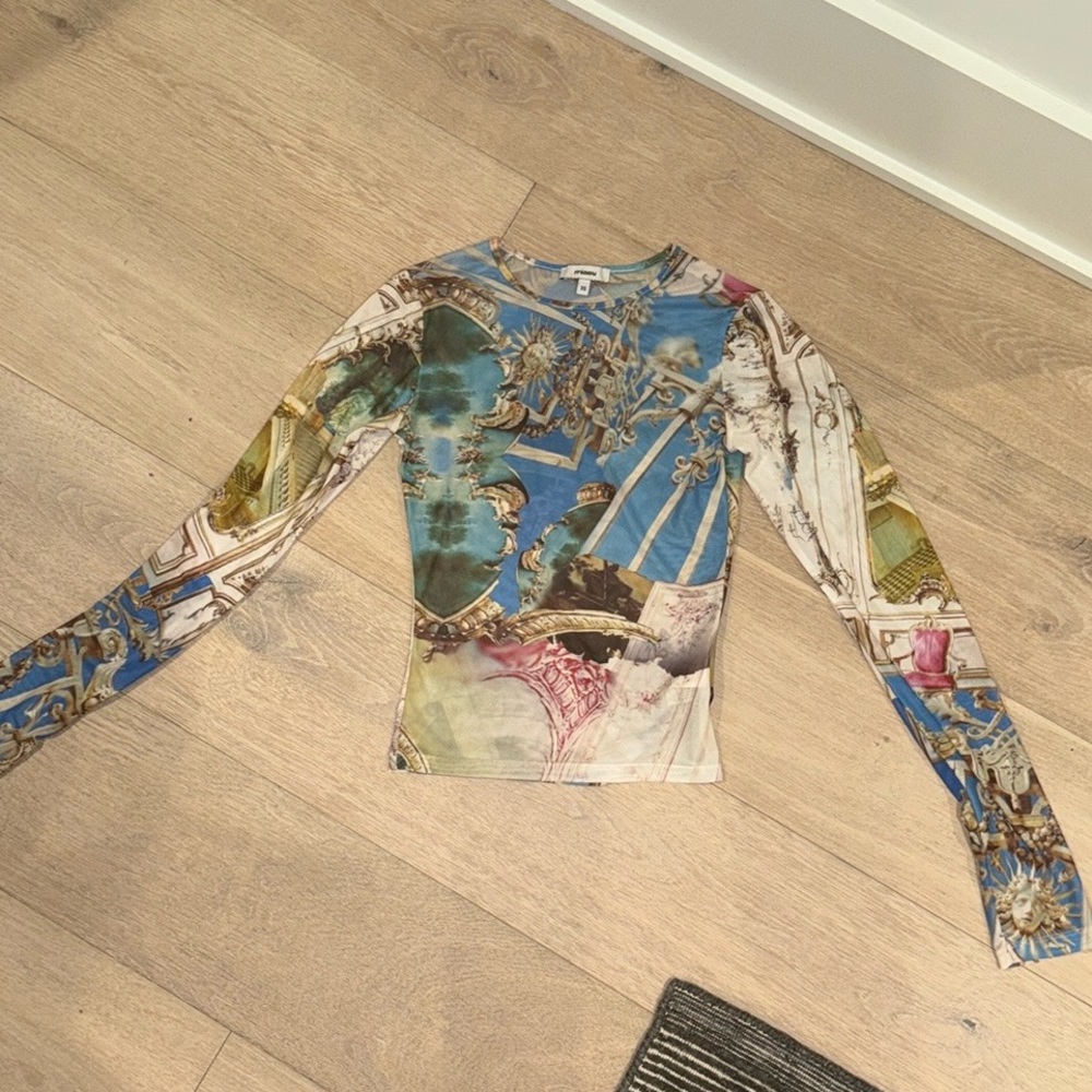 mesh miaou long sleeve